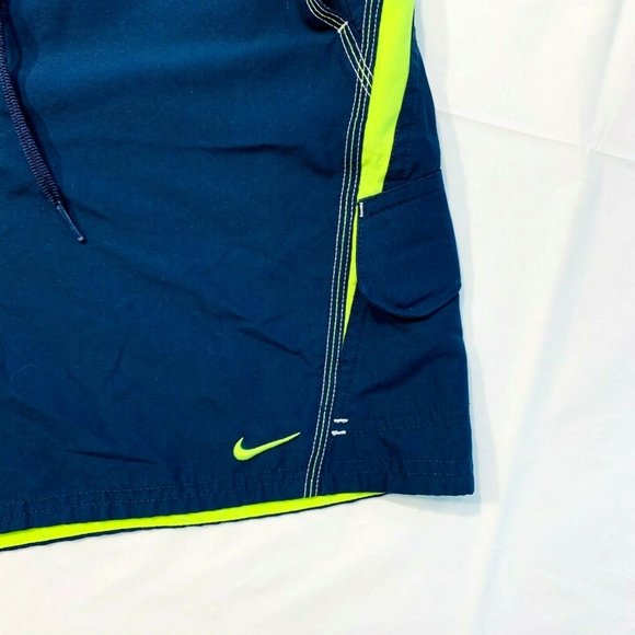 Vintage Nike Swim‎ Trunks Board Shorts Mesh Lined - Picture 3 of 12